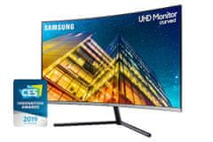 Samsung U32R590CWP monitor, 80,01 cm (32), 4K UHD, VA, zakrivljen (LU32R590CWPXEN)