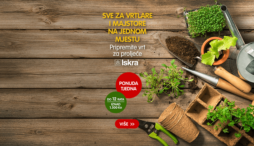 PONUDA TJEDNA: Odabrani ISKRA artikli - 20 % s promo kodom!