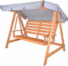 Rojaplast Sylva vrtna ljuljačka, smeđa