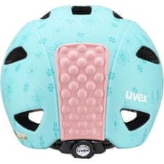 Uvex Oyo Style dječja biciklistička kaciga, 45–50 cm, Flowers Cyan Matt
