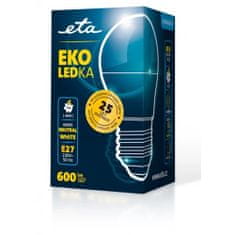 ETA LED žarulja E27, 7 W, neutralna bijela, 4000K, 600 lm, 5 komada