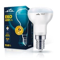 ETA LED žarulja E14, 6 W, neutralna bijela, 4000 K, 510 lm, 5 komada
