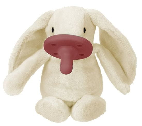 Minikoioi Sleep Buddy dječja duda s plišanom igračkom, bijeli medvjed