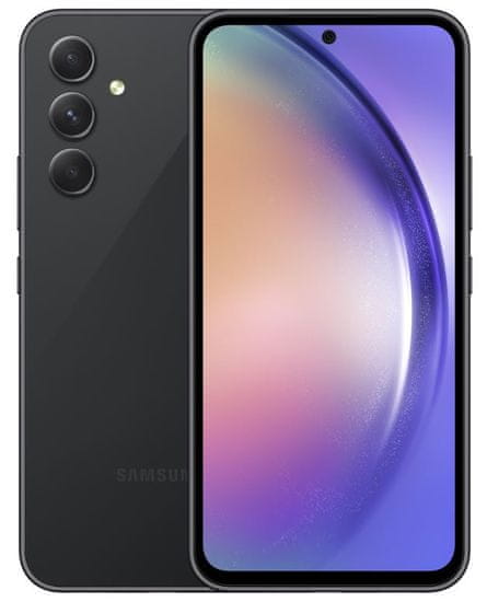 Samsung Galaxy A54 5G mobilni telefon, 8 GB/256 GB, crna (SM-A546BZKDEUE)