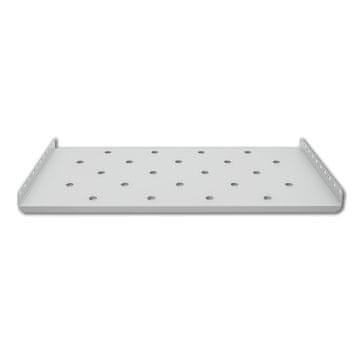Qoltec Polica za RACK ormar, fiksna | 490*250 | Siva