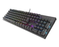 Genesis Thor 303 gaming tipkovnica, mehanička, RGB, crna