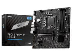 MSI Pro B760M-P matična ploča, DDR4, USB 3.2 Gen2, mATX (4711377030991)